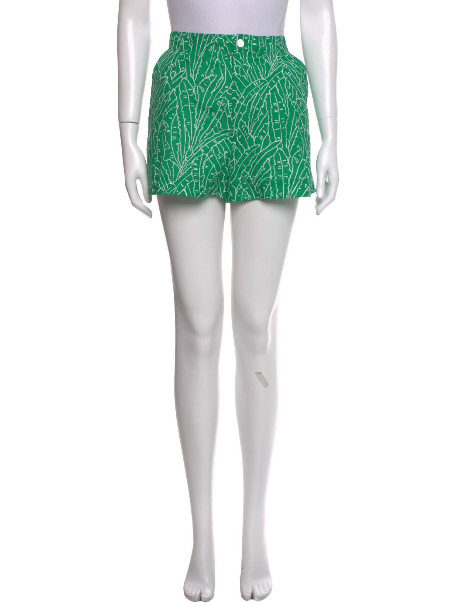 Staud Printed Mini Shorts w/ Tags