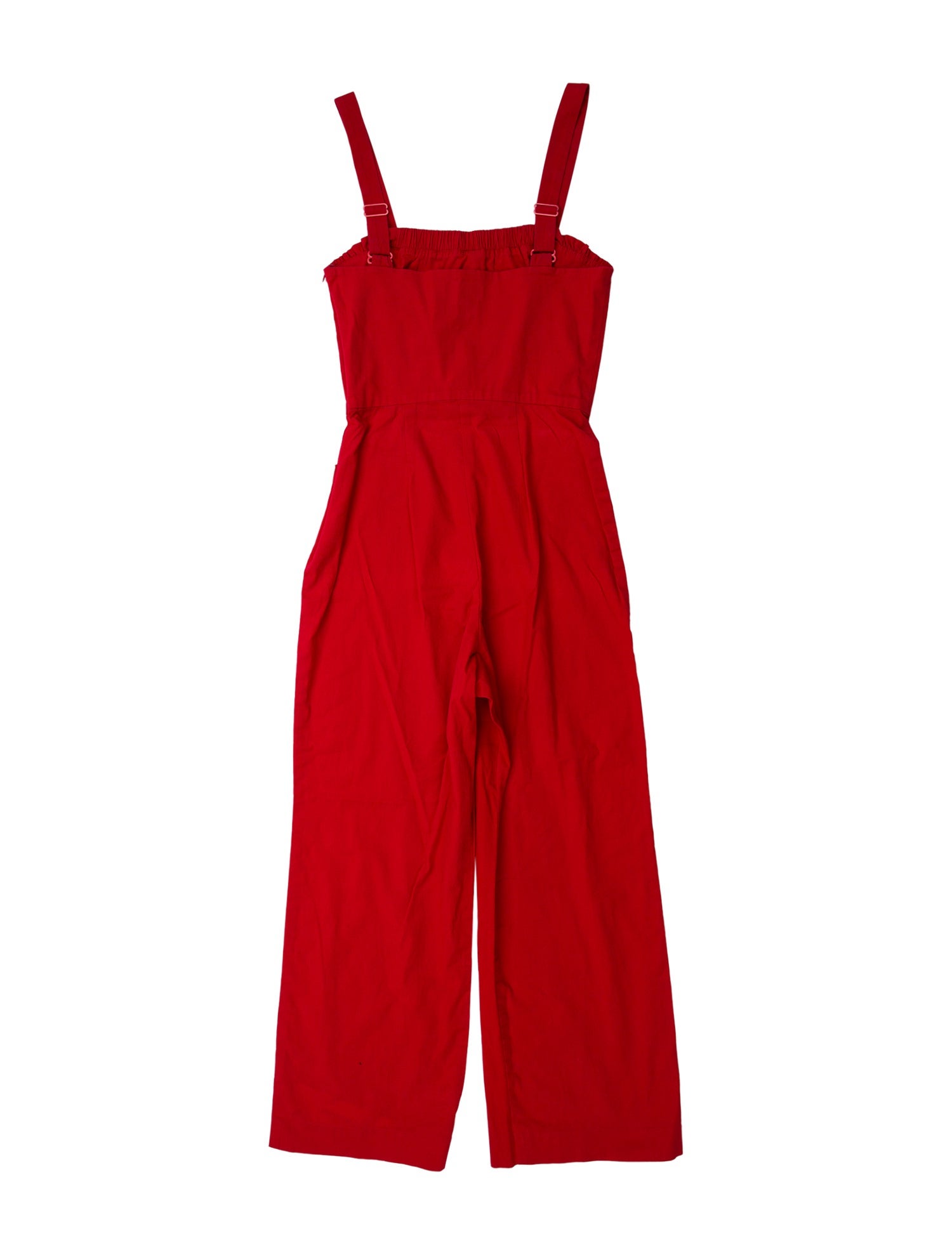 Staud Square Neckline Jumpsuit