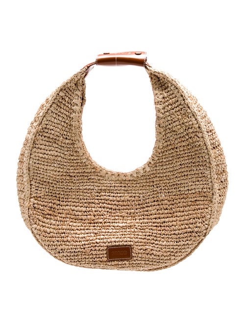 Staud Raffia Moon Large