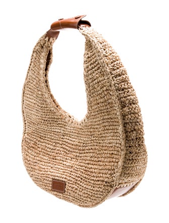 Staud Raffia Moon Large