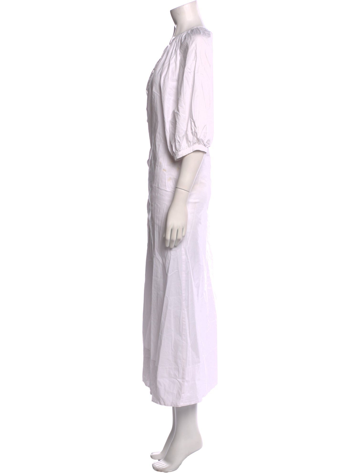 Staud Scoop Neck Long Dress