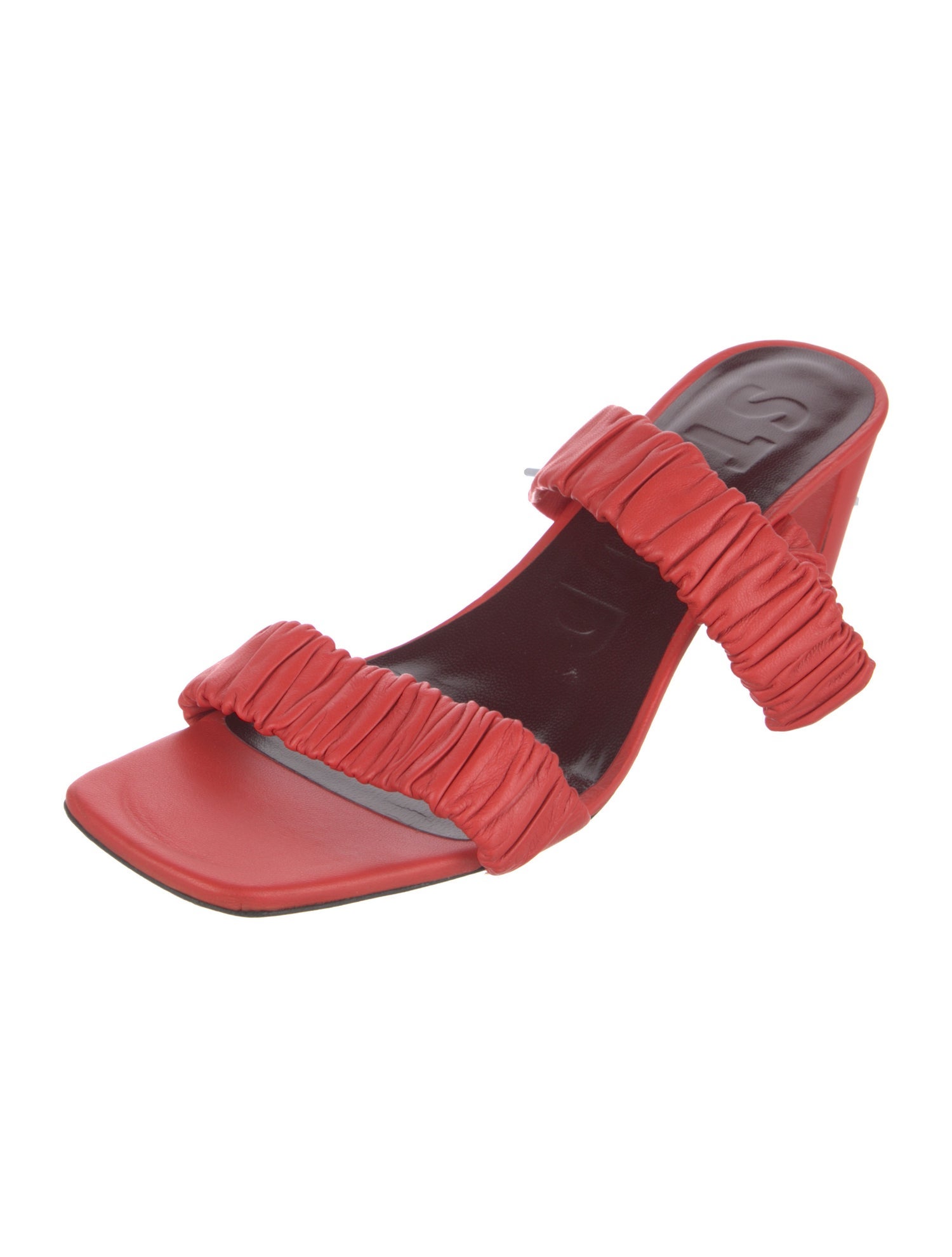 Staud Leather Slides