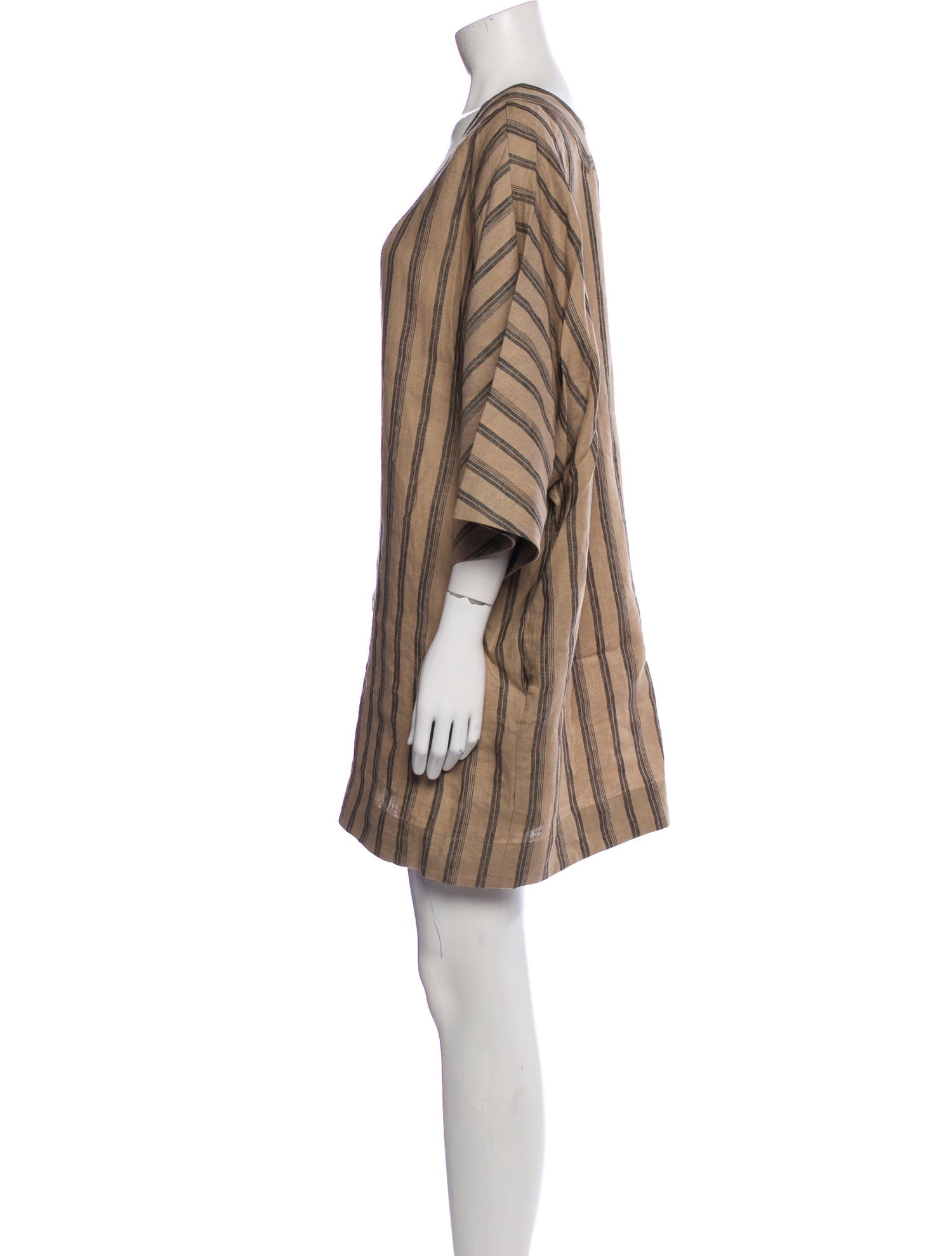 Staud Linen Mini Dress