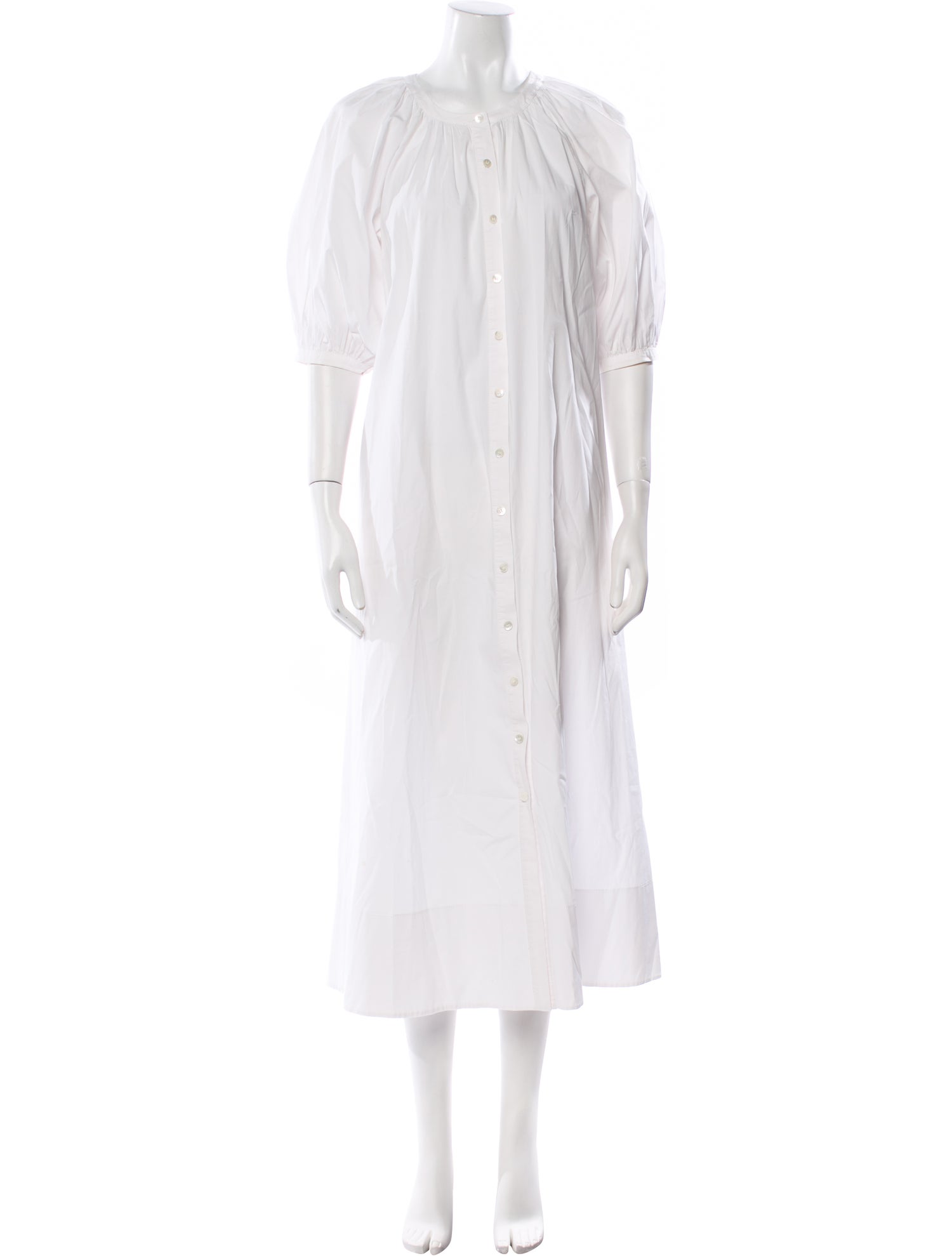 Staud Crew Neck Long Dress