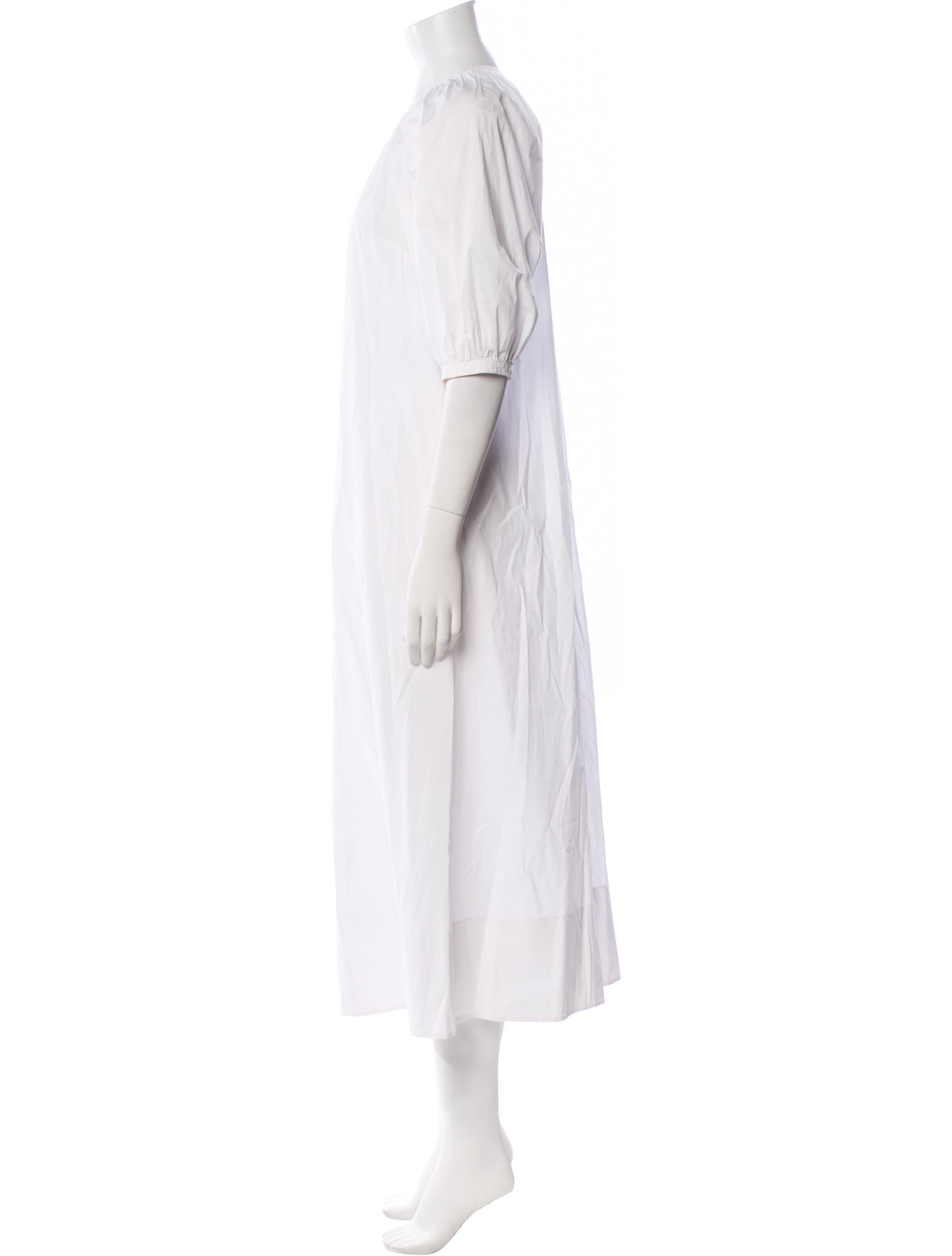 Staud Crew Neck Long Dress