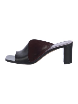 Staud Leather Slides