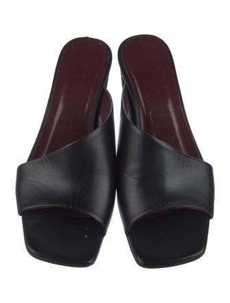 Staud Leather Slides