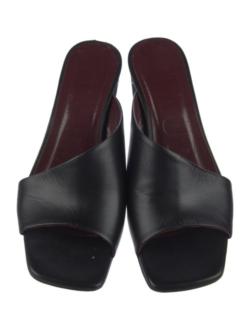 Staud Leather Slides