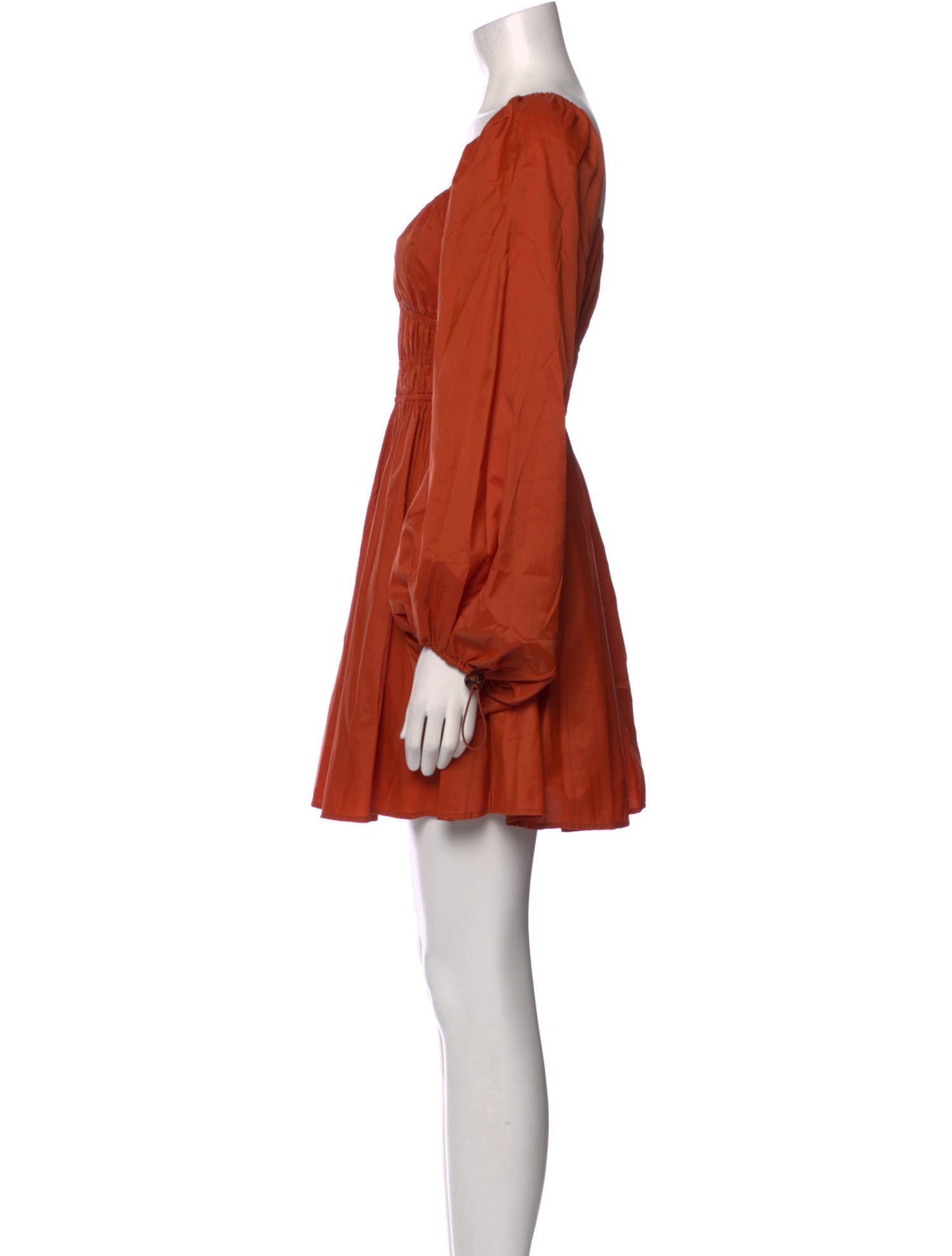 Staud Scoop Neck Mini Dress