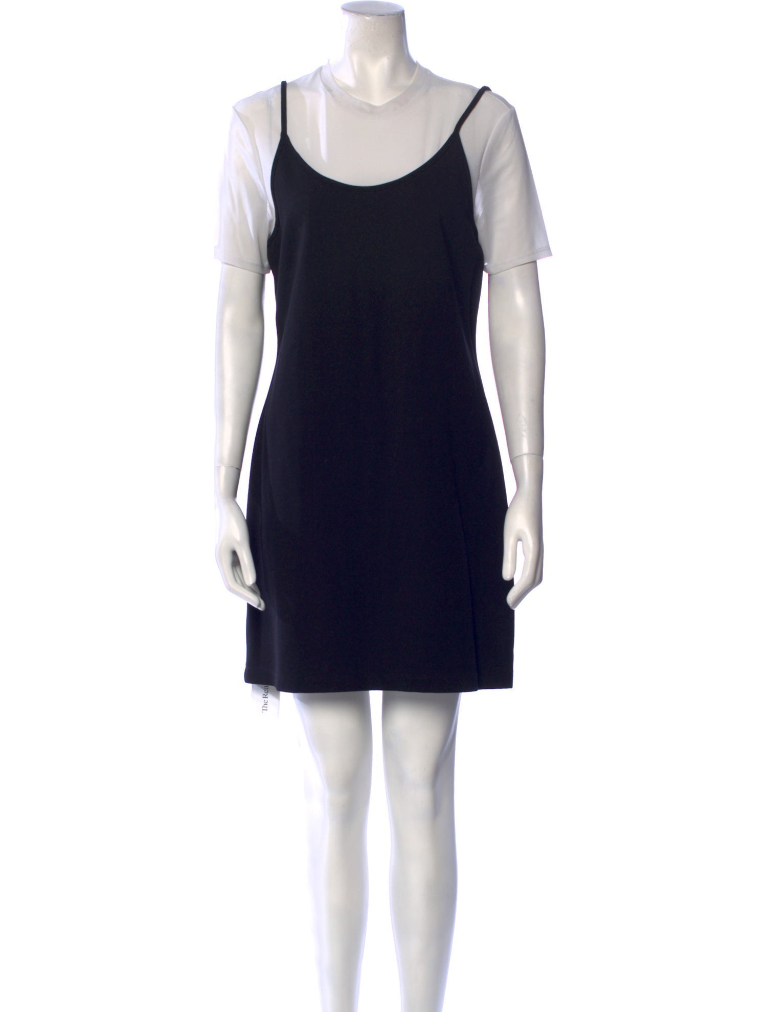 Staud Scoop Neck Mini Dress