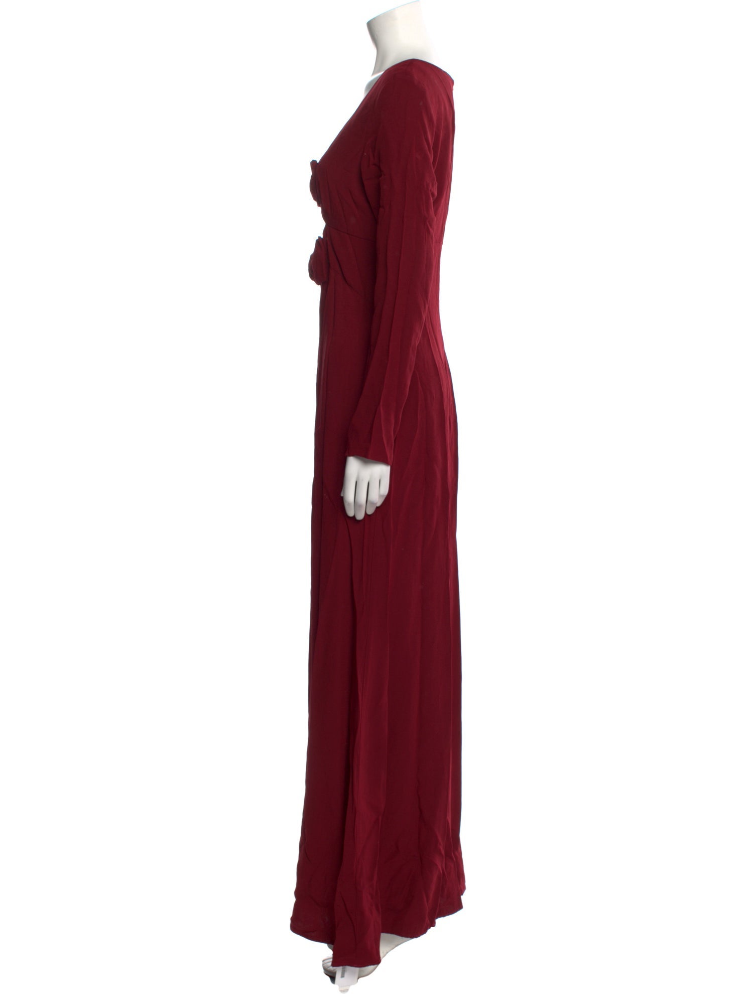 Staud Scoop Neck Long Dress