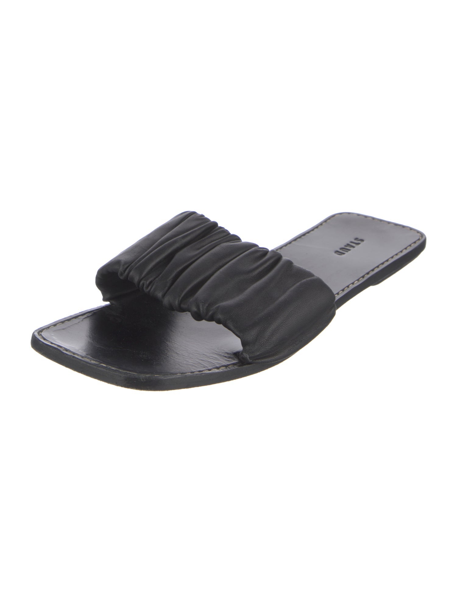 Staud Leather Slides