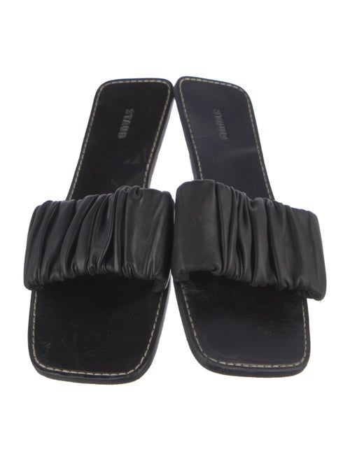 Staud Leather Slides