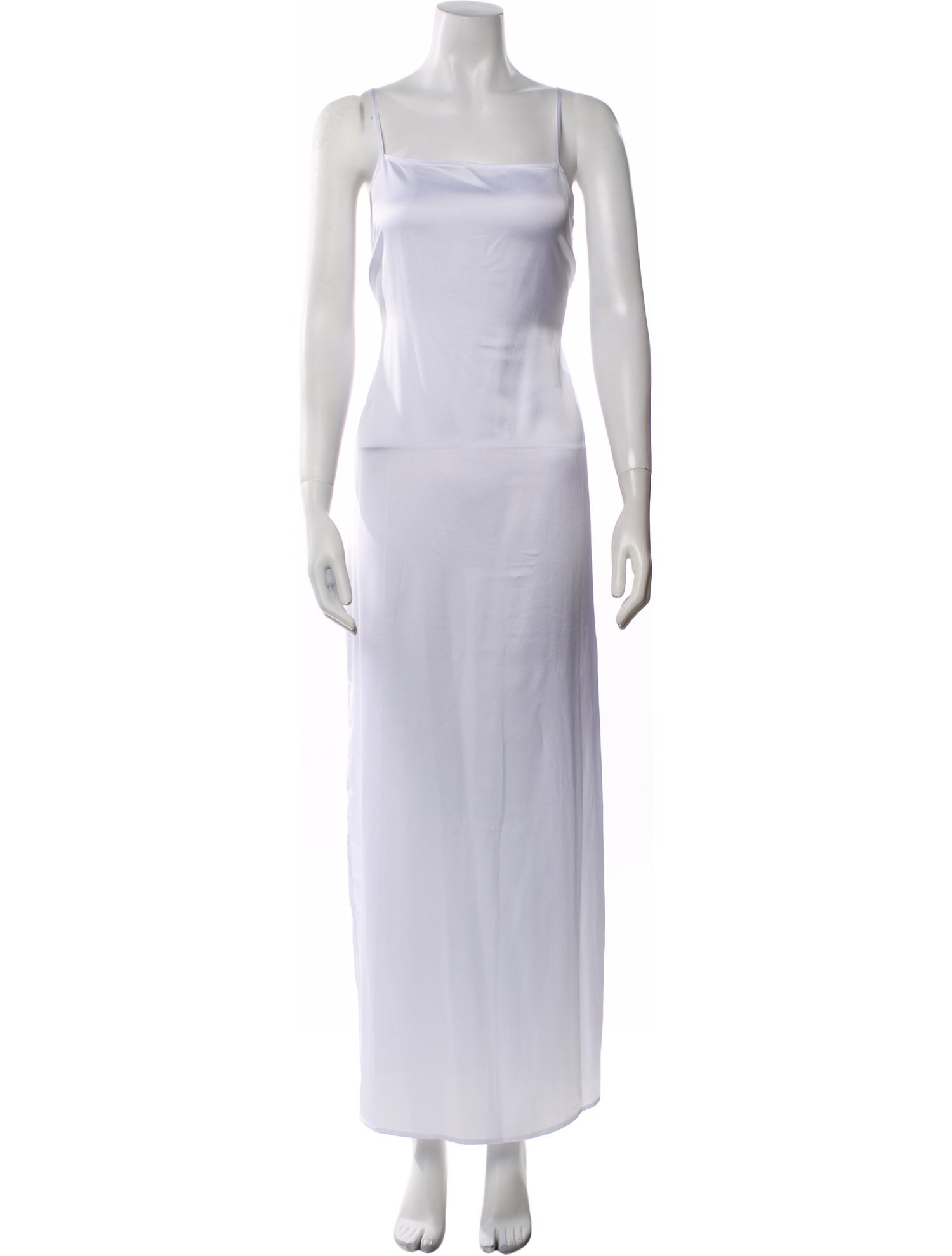 Staud Square Neckline Long Dress