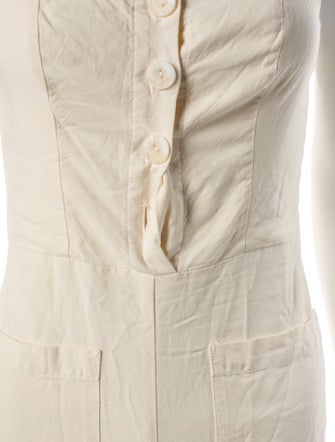 Staud Bamboo Square Neckline Jumpsuit