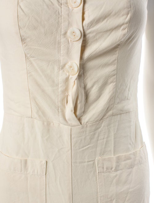 Staud Bamboo Square Neckline Jumpsuit