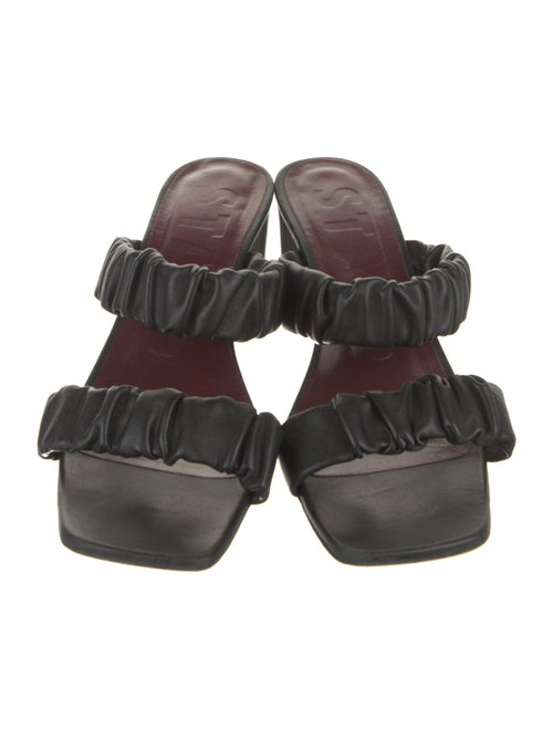 Staud Leather Slides