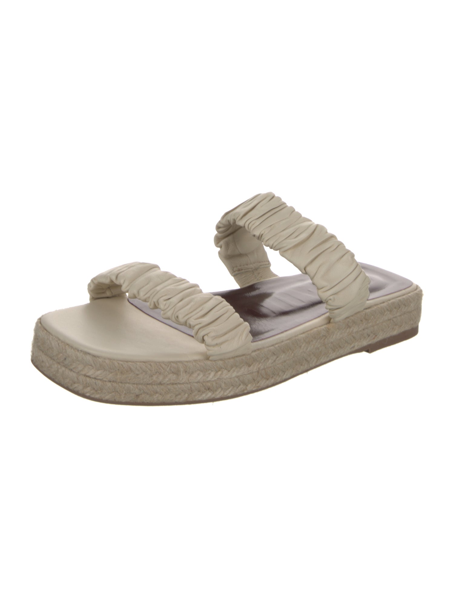 Staud Leather Espadrilles