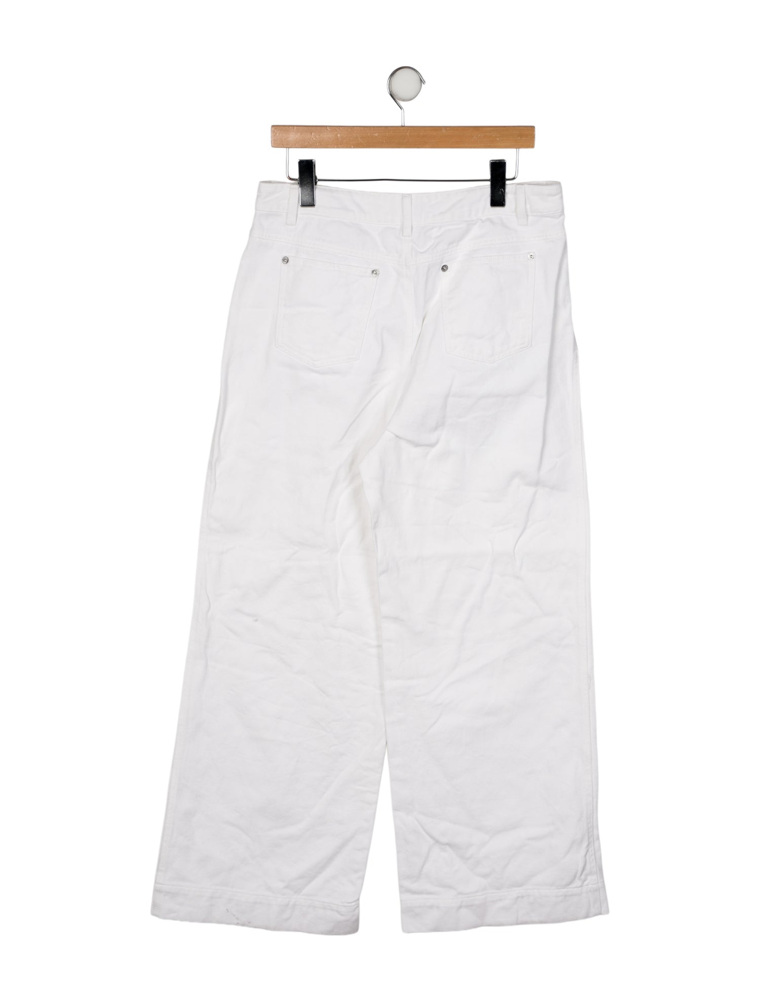 Staud High-Rise Wide Leg Jeans