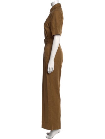Staud Linen Jumpsuit