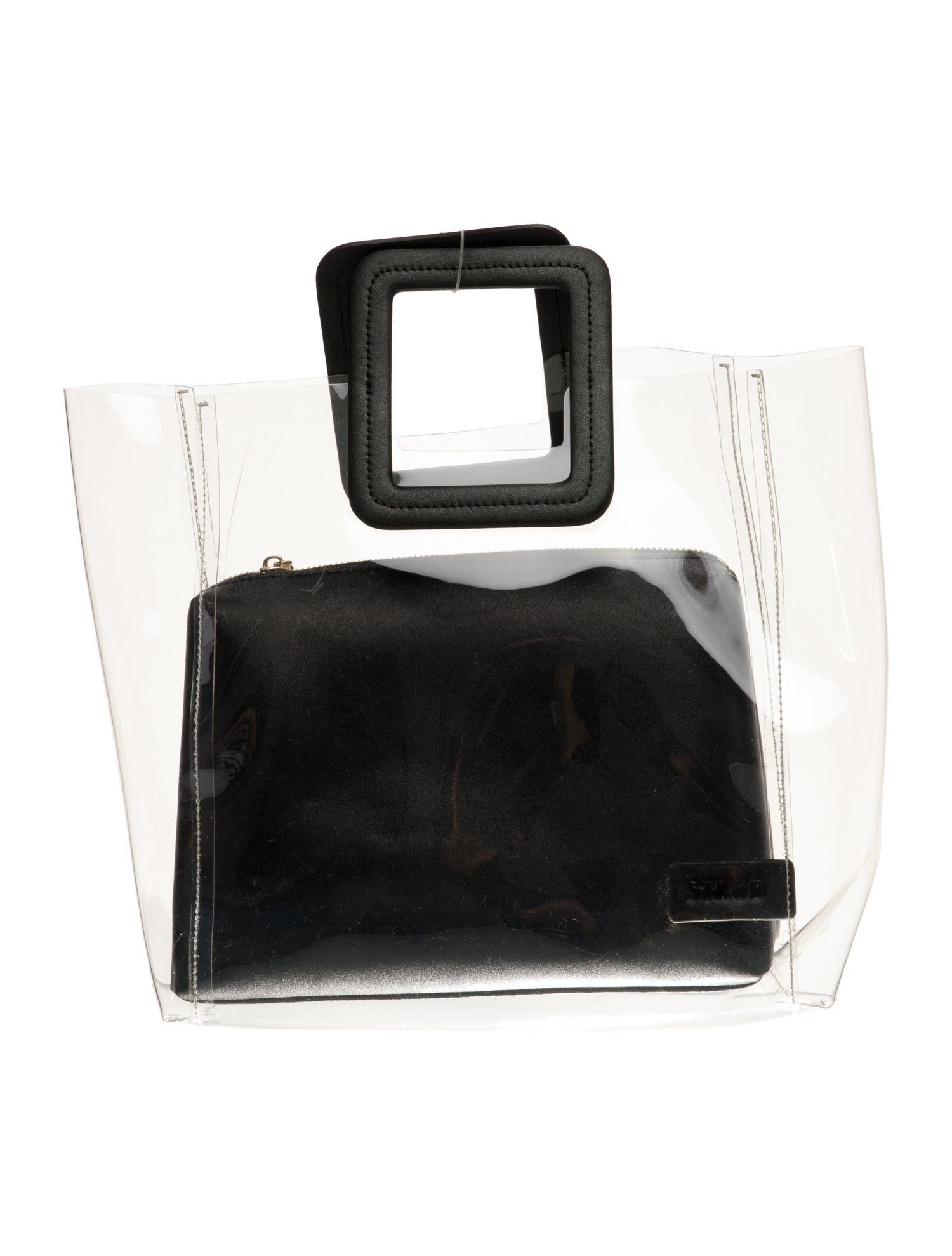 Staud Leather Top Handle Bag