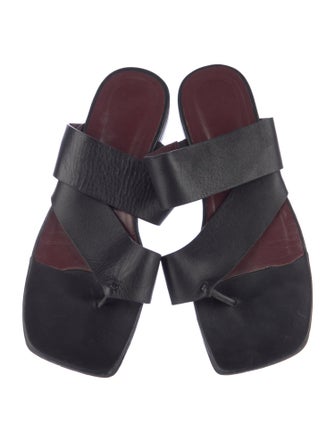 Staud Leather Slides