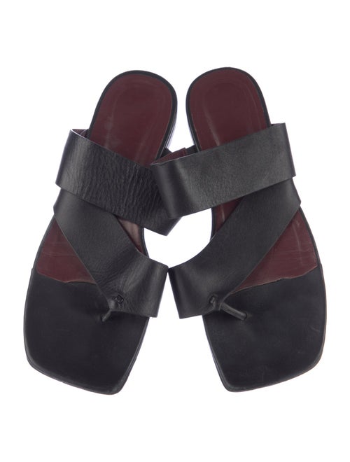 Staud Leather Slides