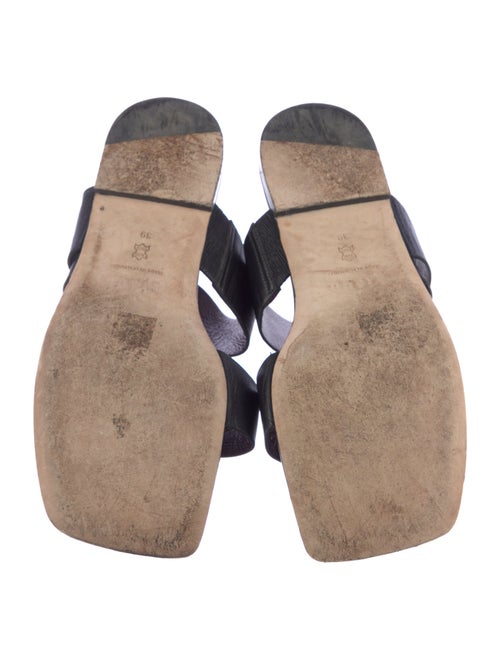 Staud Leather Slides