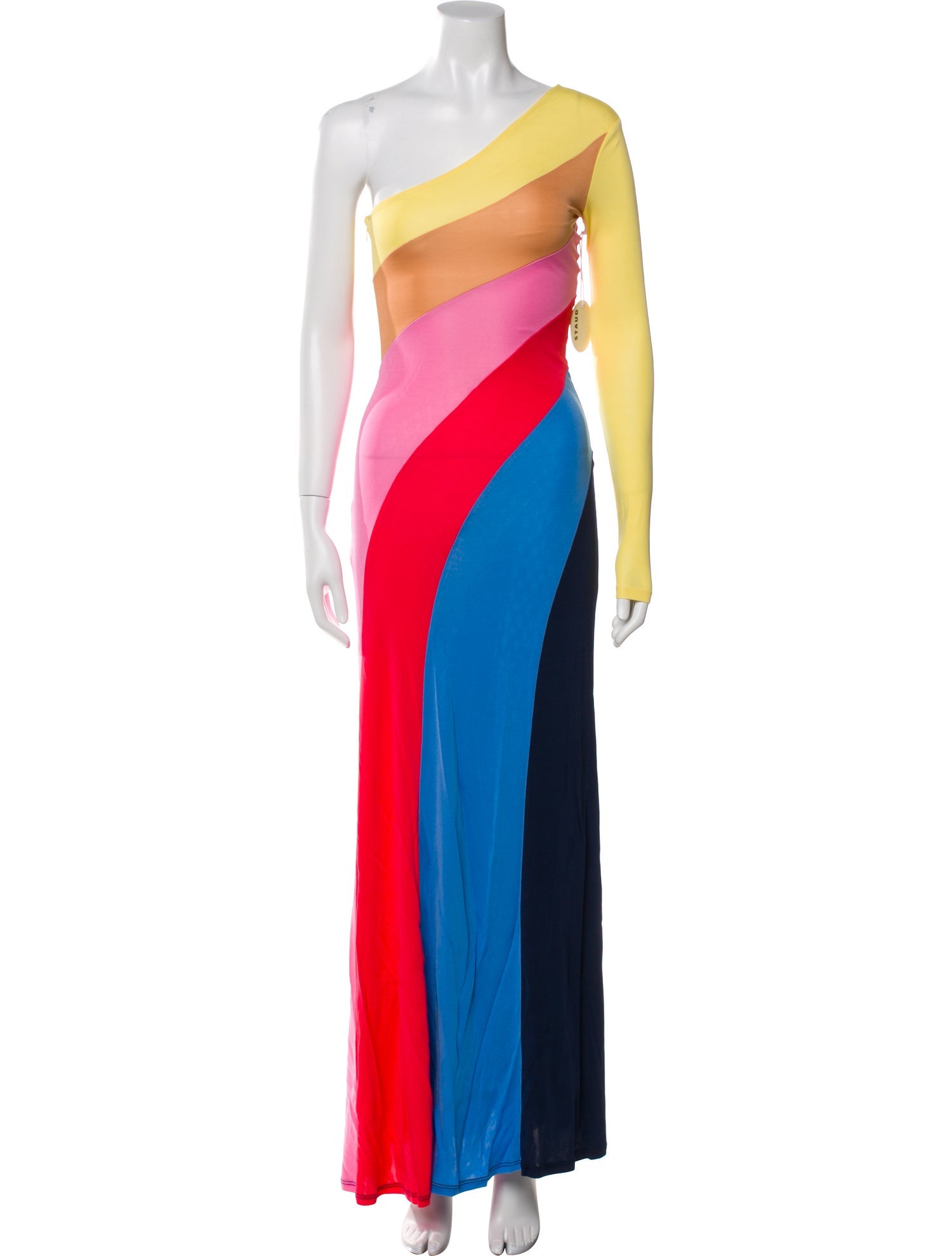 Staud Striped Long Dress w/ Tags