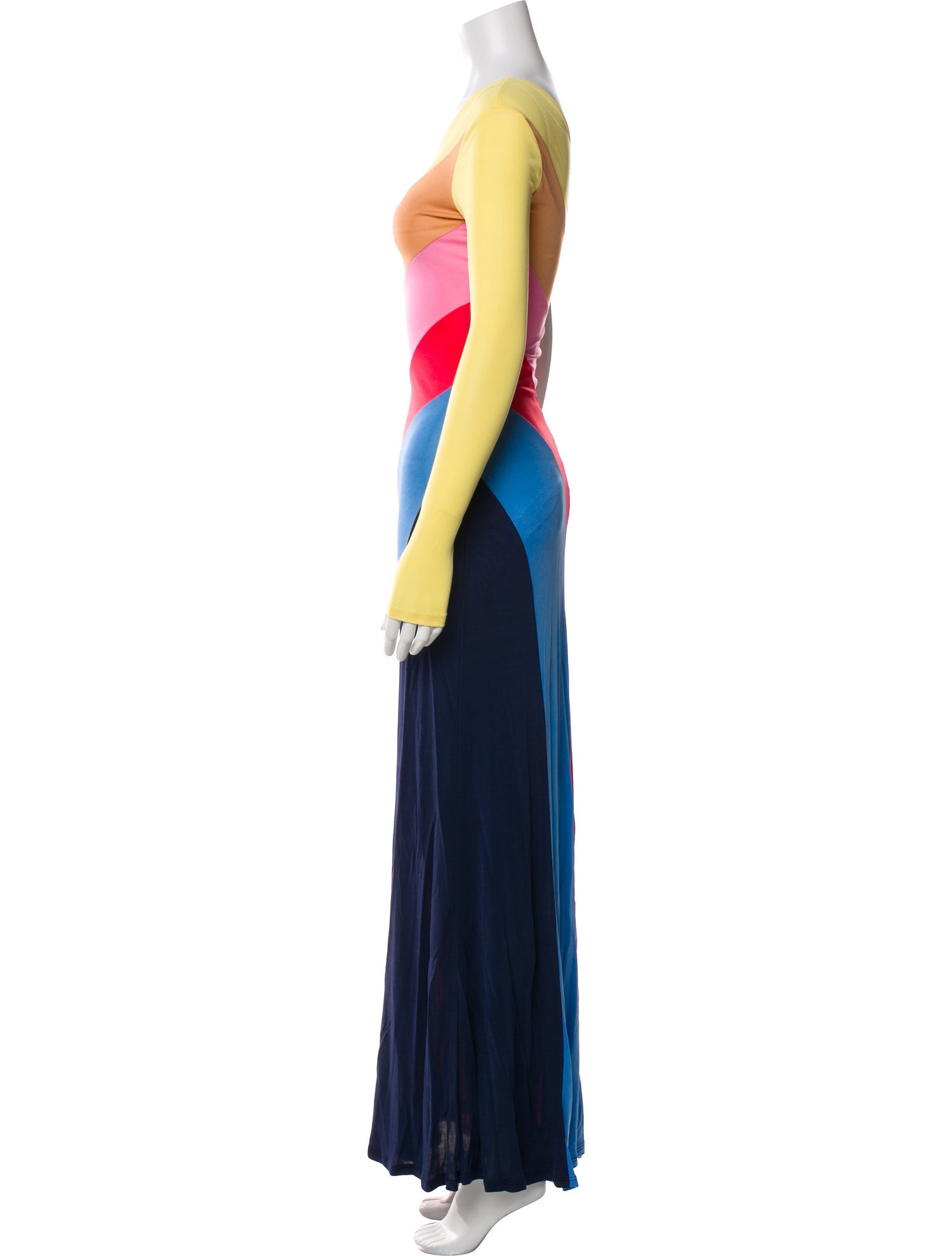 Staud Striped Long Dress w/ Tags