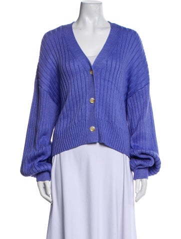 Staud Knitwear V-Neck Sweater XL