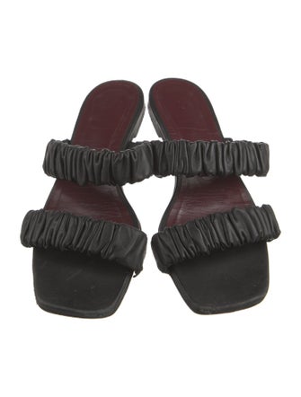 Staud Leather Slides