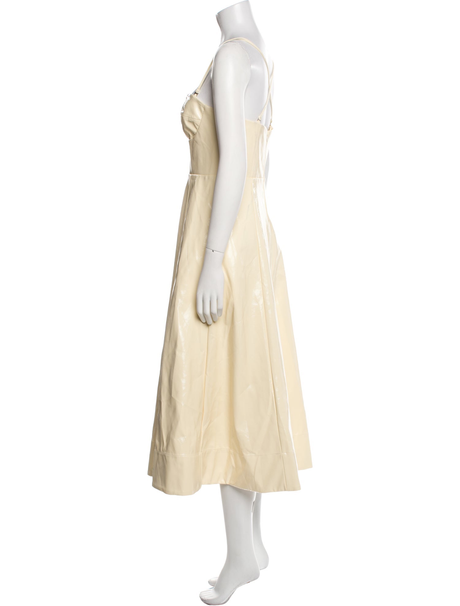 Staud Strapless Long Dress