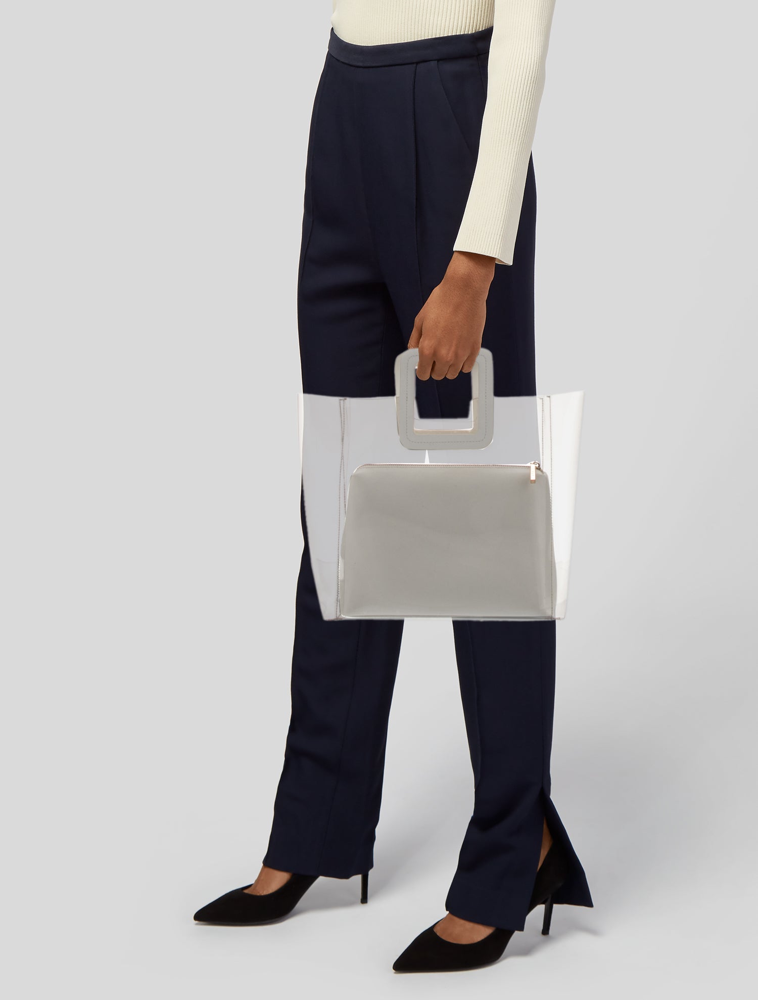 Staud PVC Shirley w/ Pouch