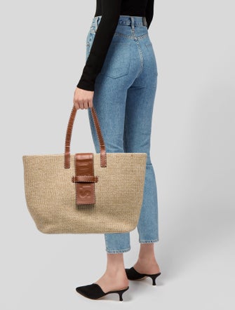 Staud Raffia Tote