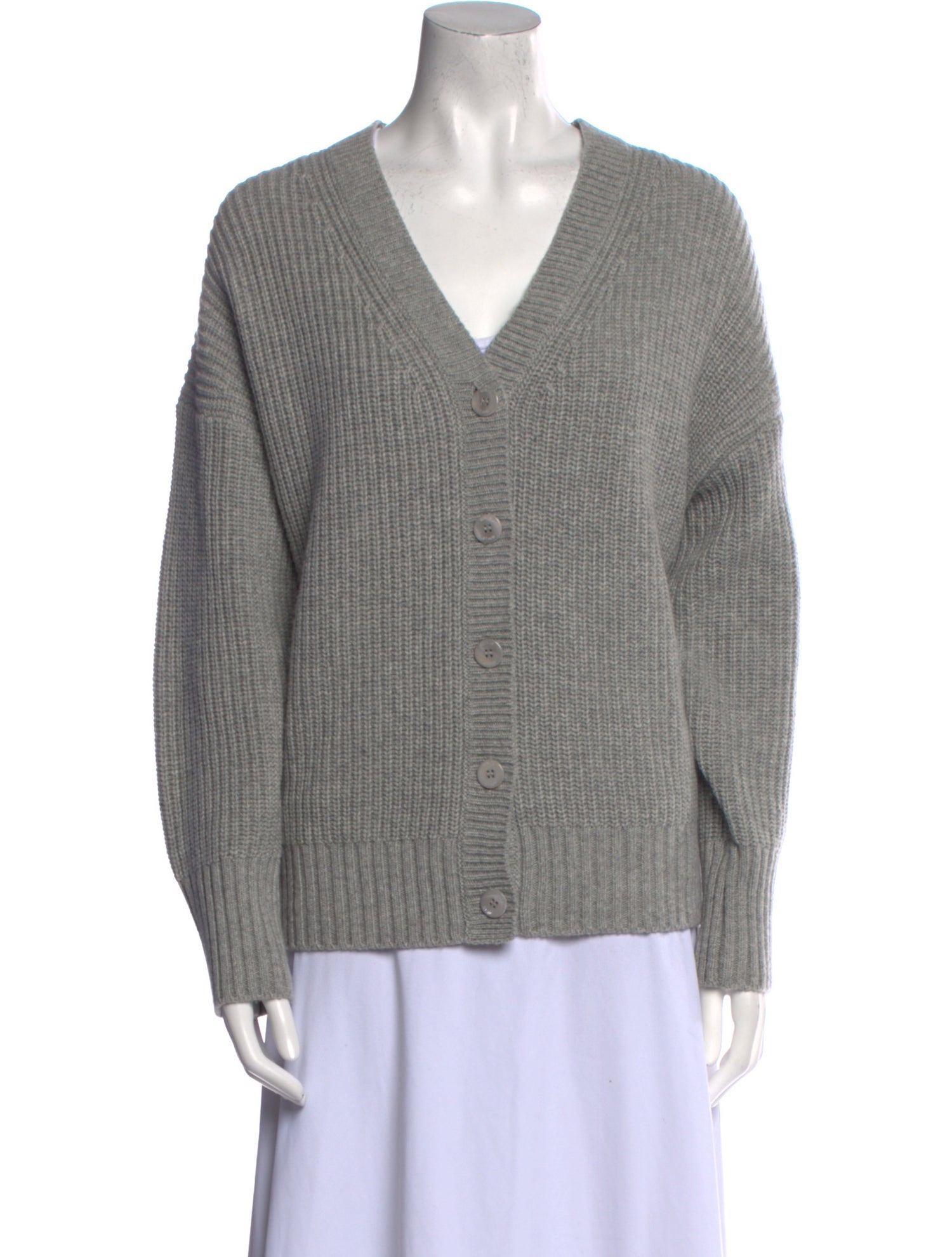 Staud Wool V-Neck Sweater