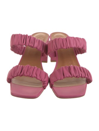 Staud Leather Slides