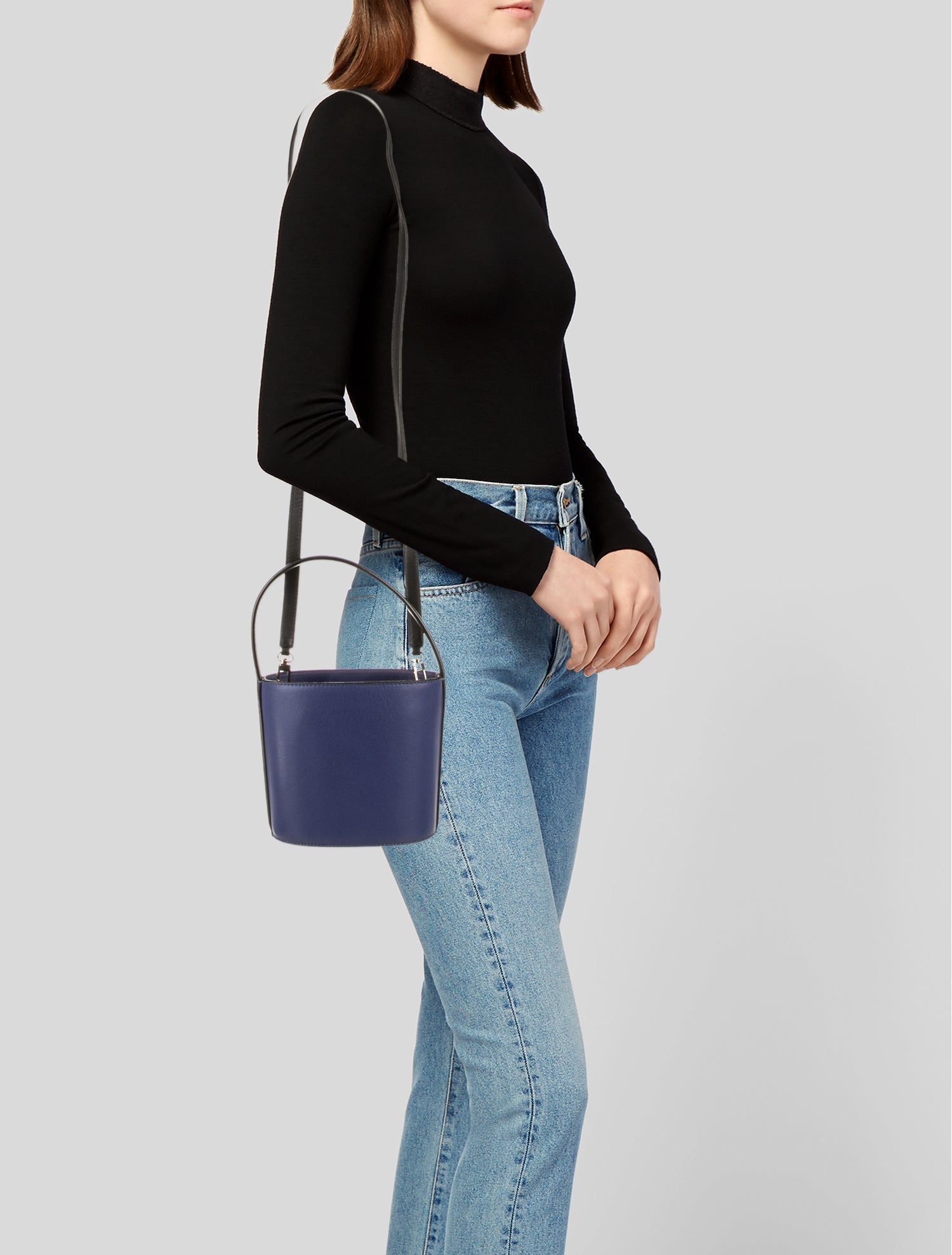Staud Leather Bucket Bag