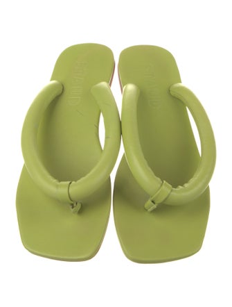 Staud Leather Slides