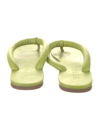 Staud Leather Slides