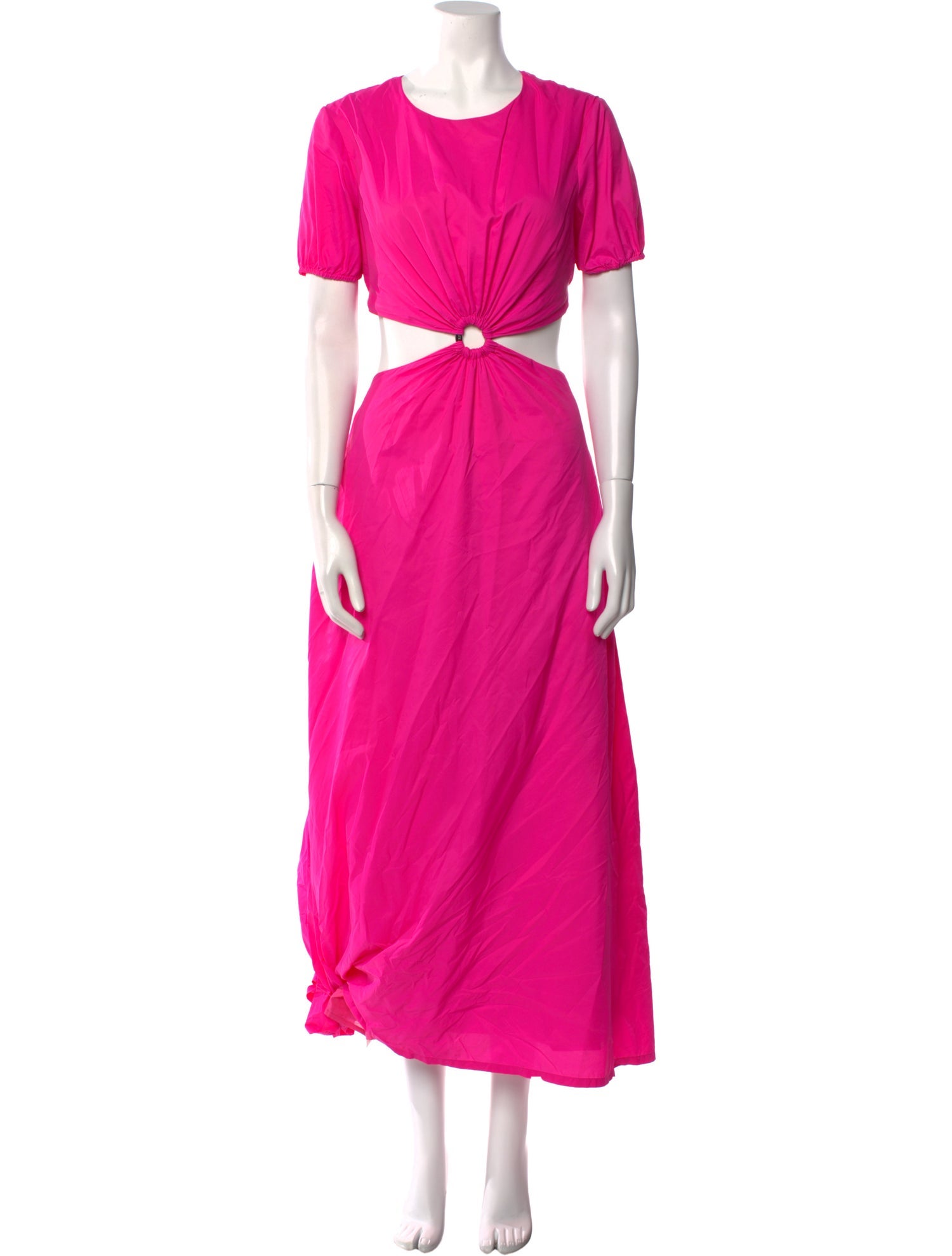 Staud Nylon Long Dress - Pink Dresses, Clothing - WSTFG89883 | The RealReal