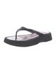 Staud Leather Flip Flops