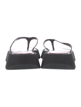 Staud Leather Flip Flops