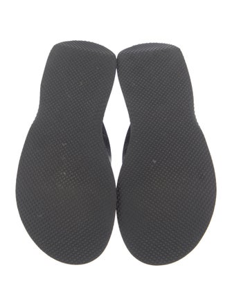 Staud Leather Flip Flops