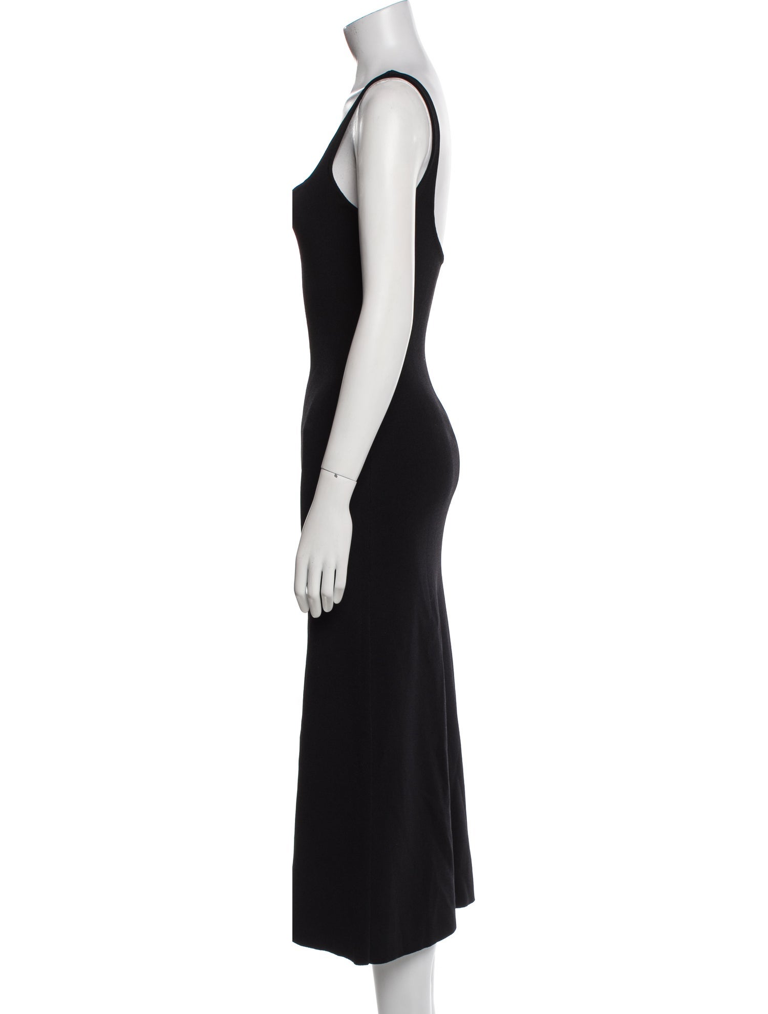 Staud Square Neckline Long Dress