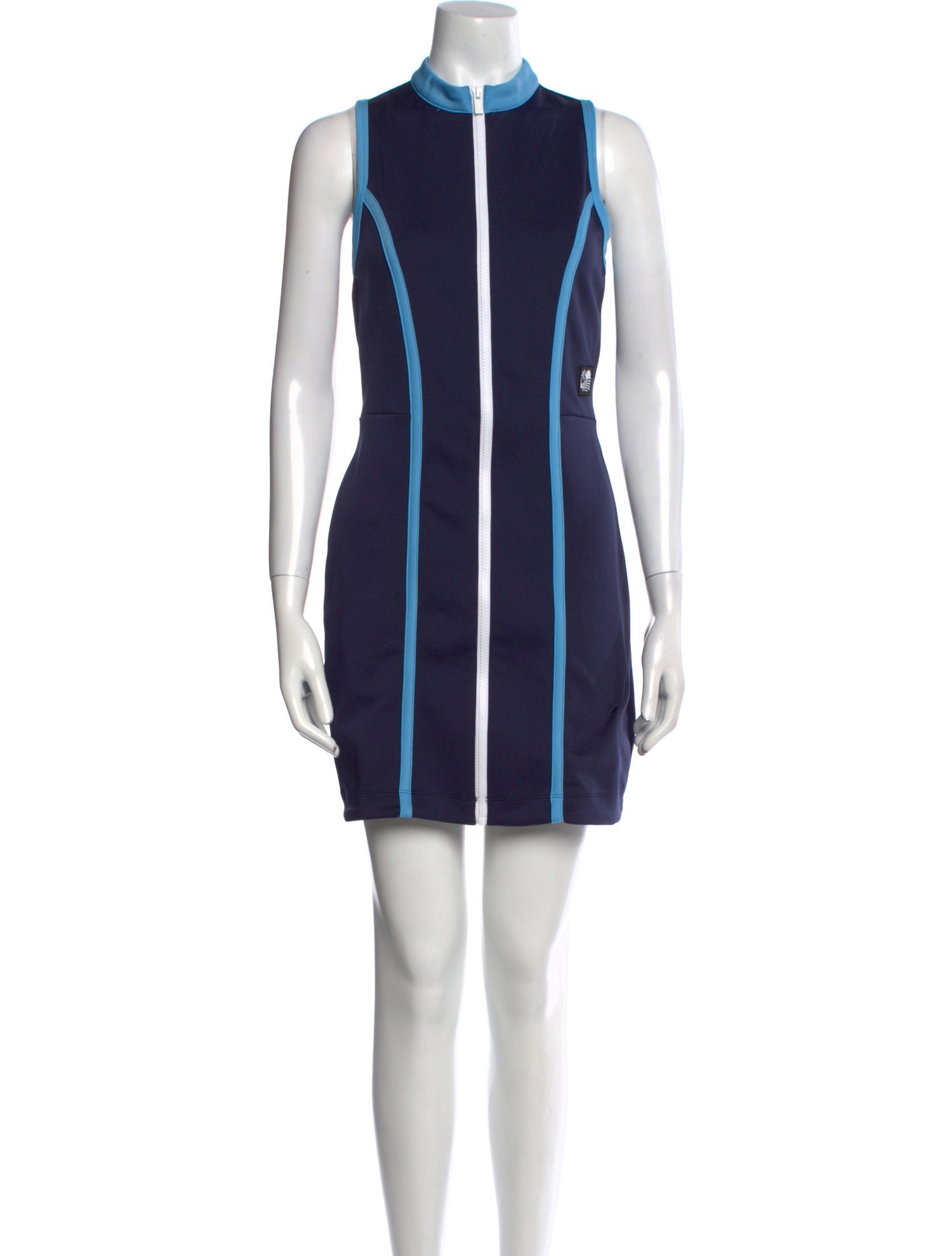 Staud Striped Mini Dress