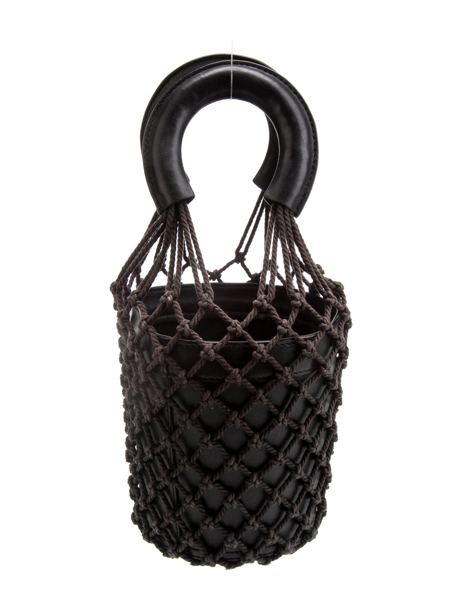 Staud Leather Top Handle Bag