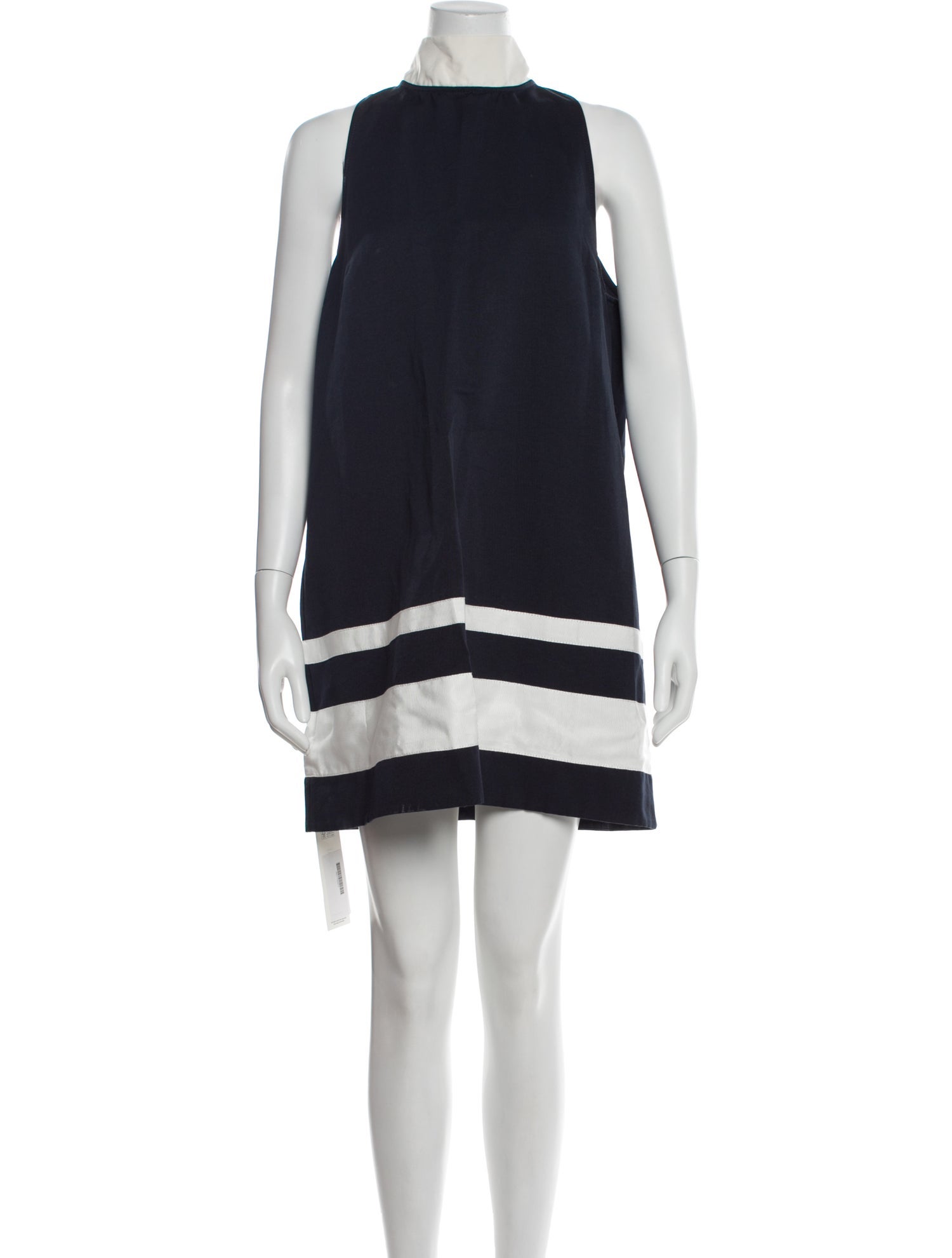 Staud Crew Neck Mini Dress