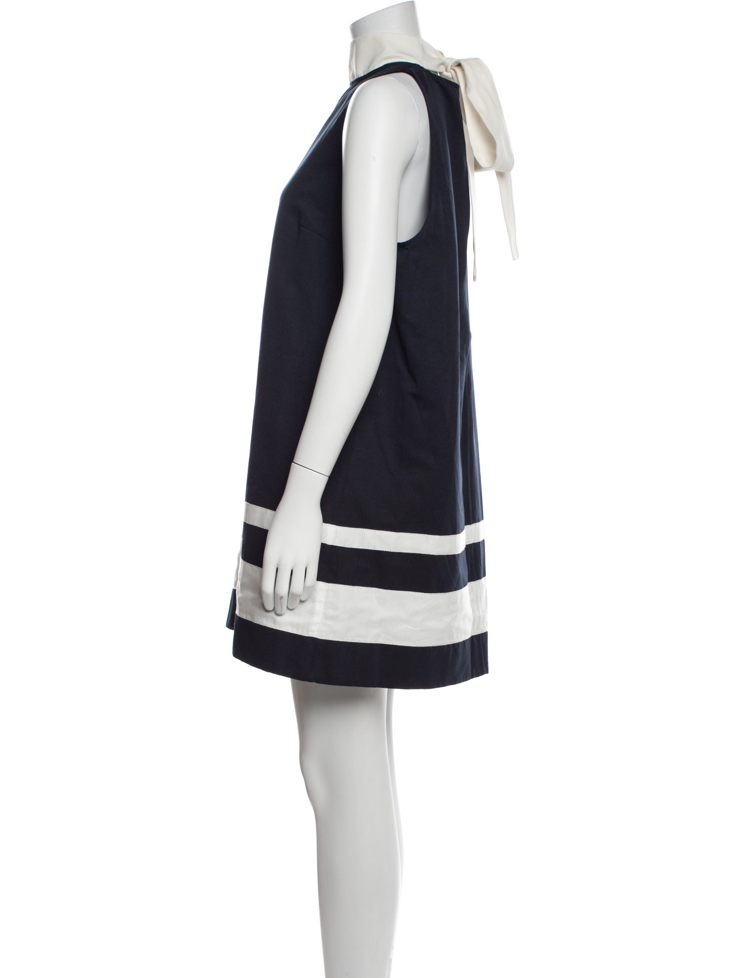 Staud Crew Neck Mini Dress