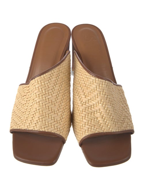 Staud Raffia Slides